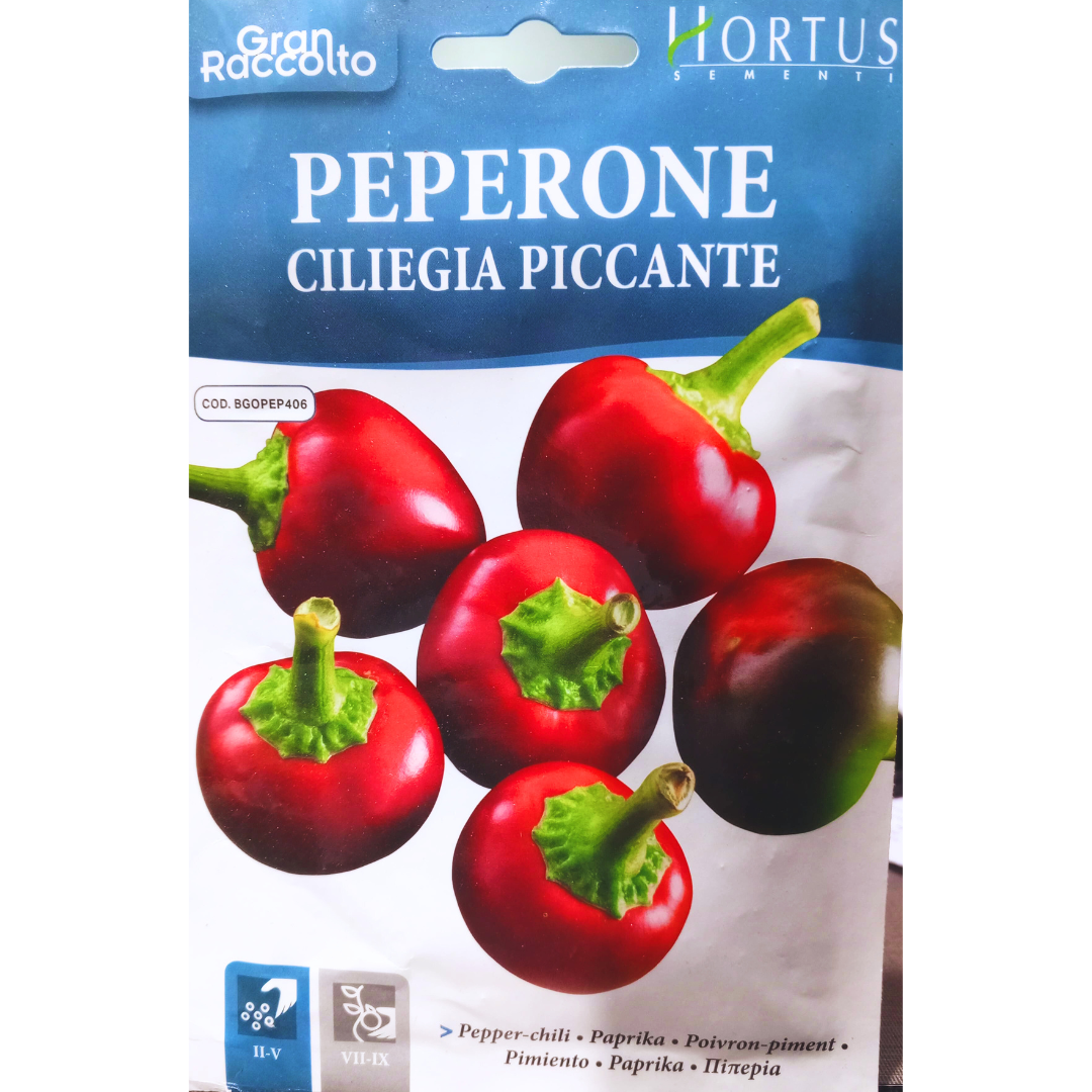 Hortus Peperone Ciliegia Piccante Peppers 2.5gm
