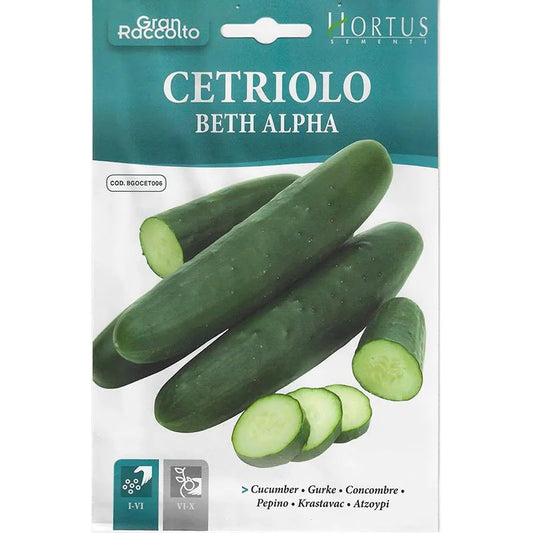 Hortus Alpha Cucumber 10gm Seeds